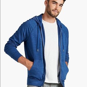 Zip up hoodie Size small 60% cotton 40% polyester.